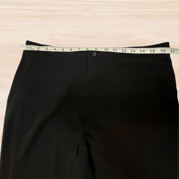 Briggs Pants Womens 16 Black Ankle Slacks Professional Occupational Trousers - Picture 3 of 10